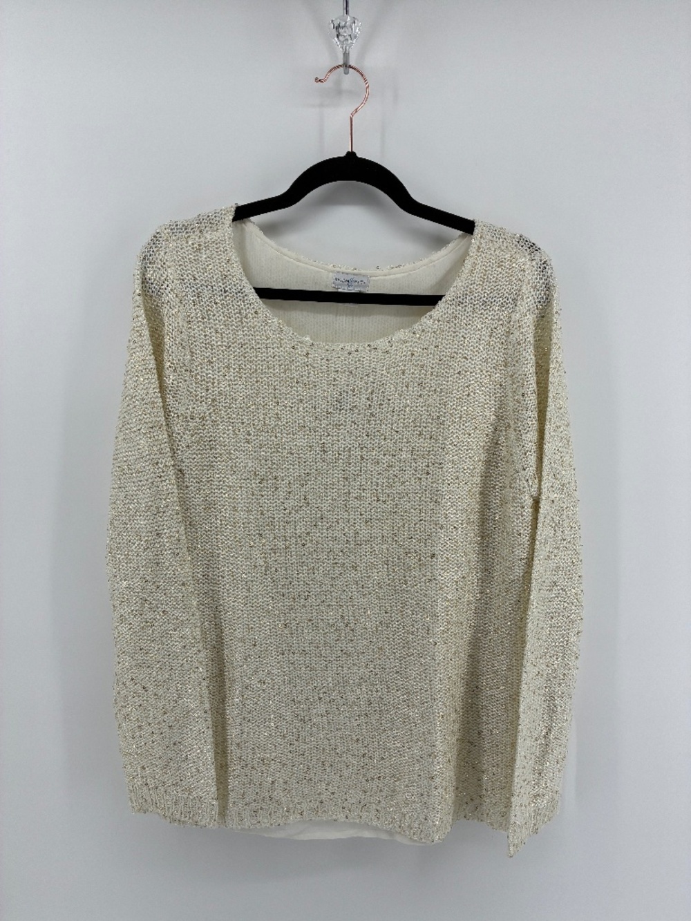 BNWT!! Lightweight Knit Sequin Jaclyn Smith Sweater